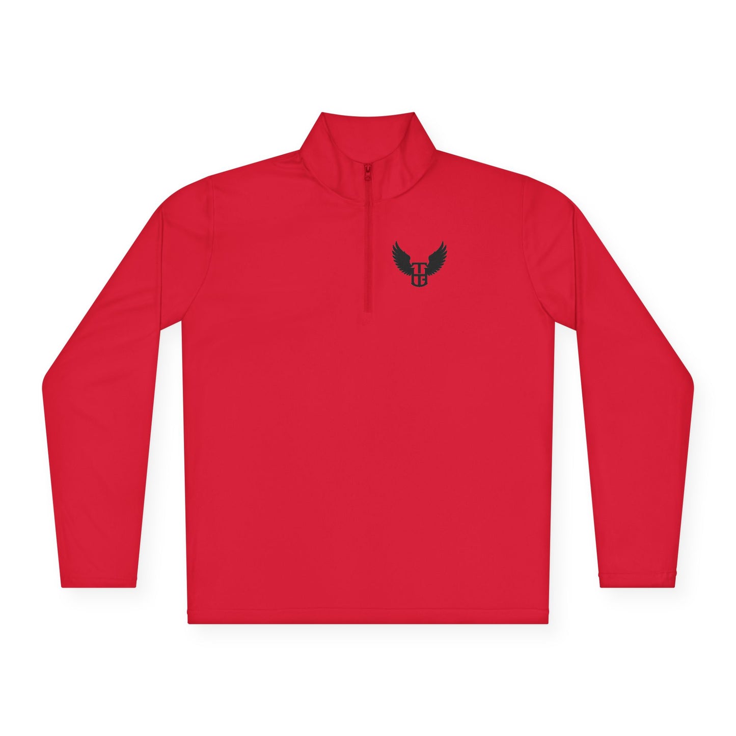 Winged Shield Quarter-Zip Pullover