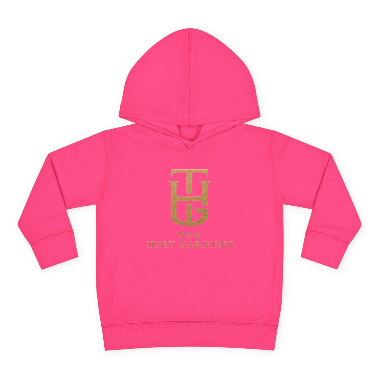 Toddler Hoodie - 'The Holy Garment' Gold Logo & Wings Pullover