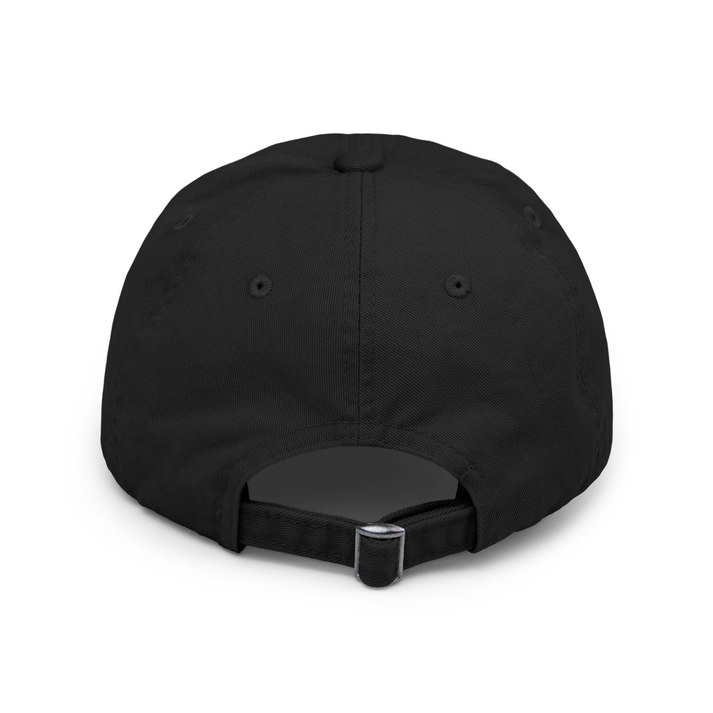 Distressed Wing Logo Cap — Gold Emblem Dad Hat
