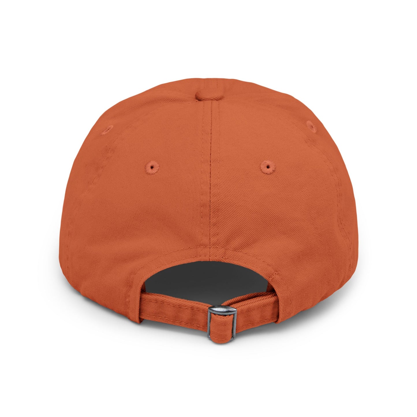 Distressed Wing Logo Cap — Gold Emblem Dad Hat