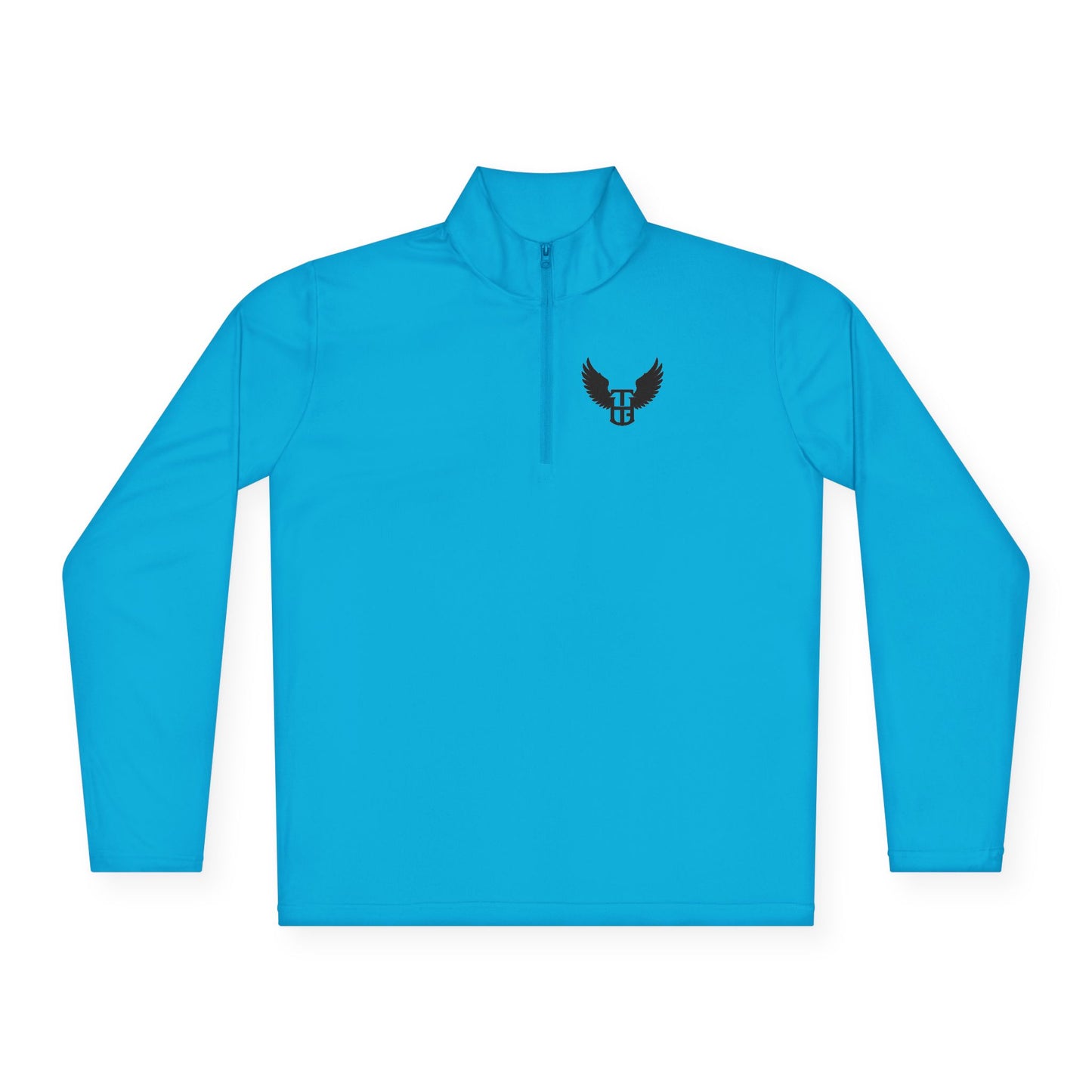 Winged Shield Quarter-Zip Pullover
