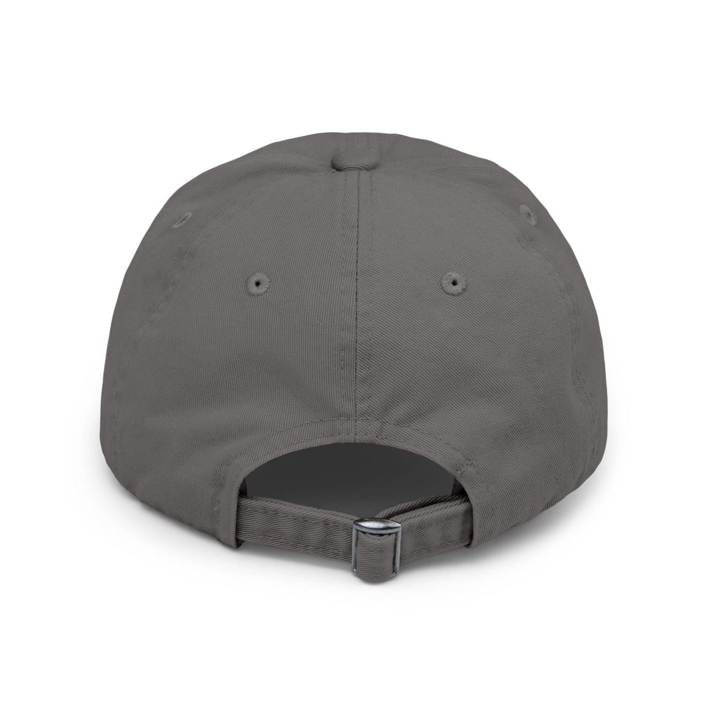 Distressed Wing Logo Cap — Gold Emblem Dad Hat