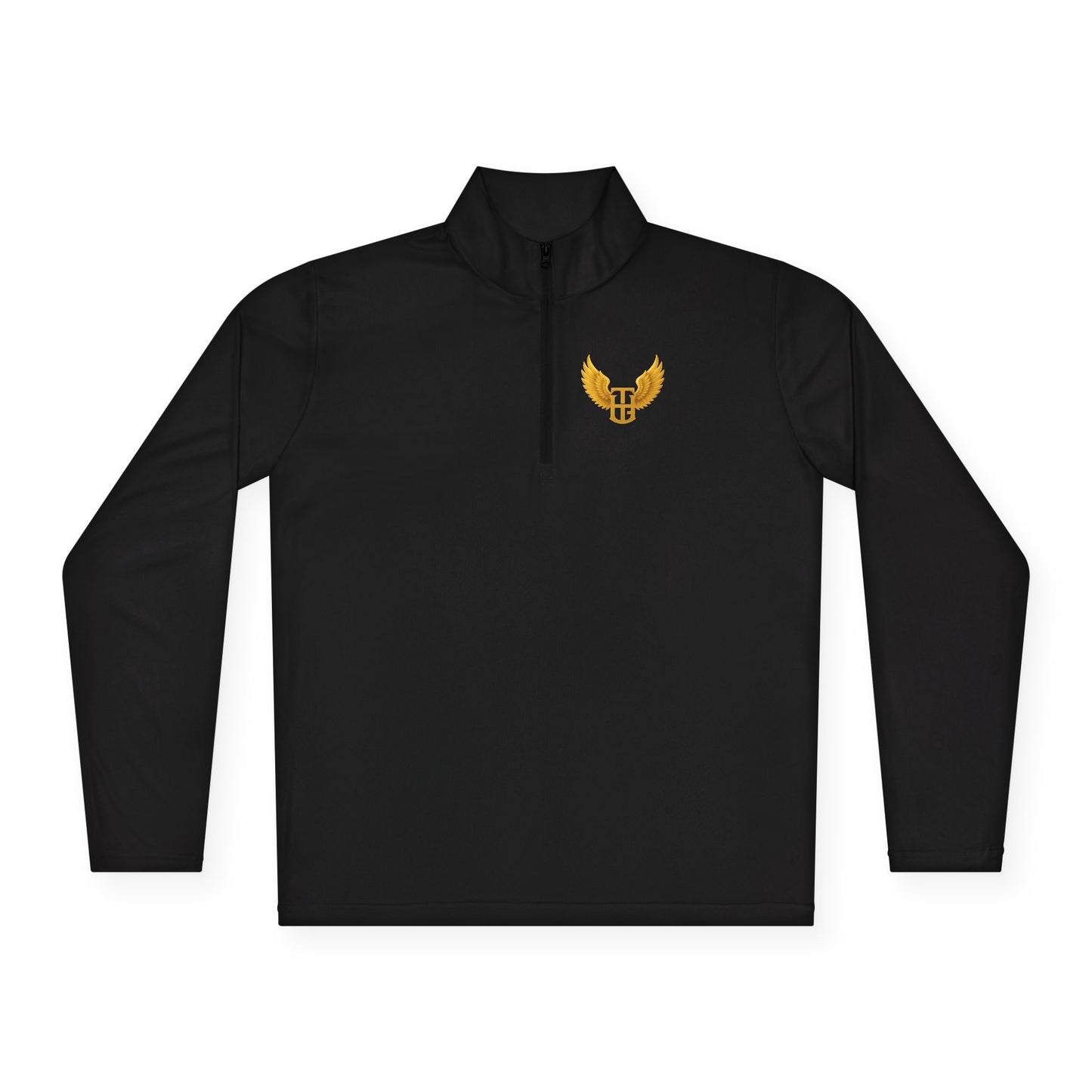Winged Shield Quarter-Zip Pullover