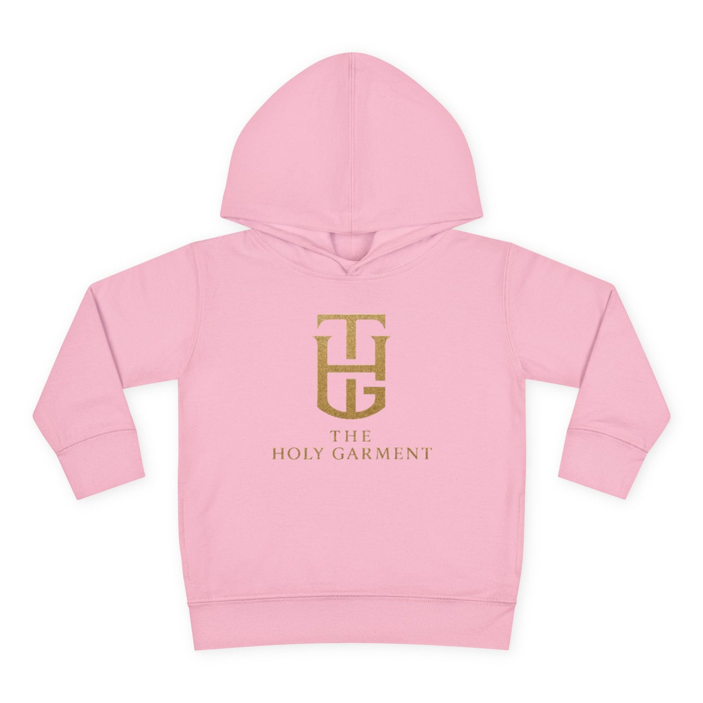 Toddler Hoodie - 'The Holy Garment' Gold Logo & Wings Pullover