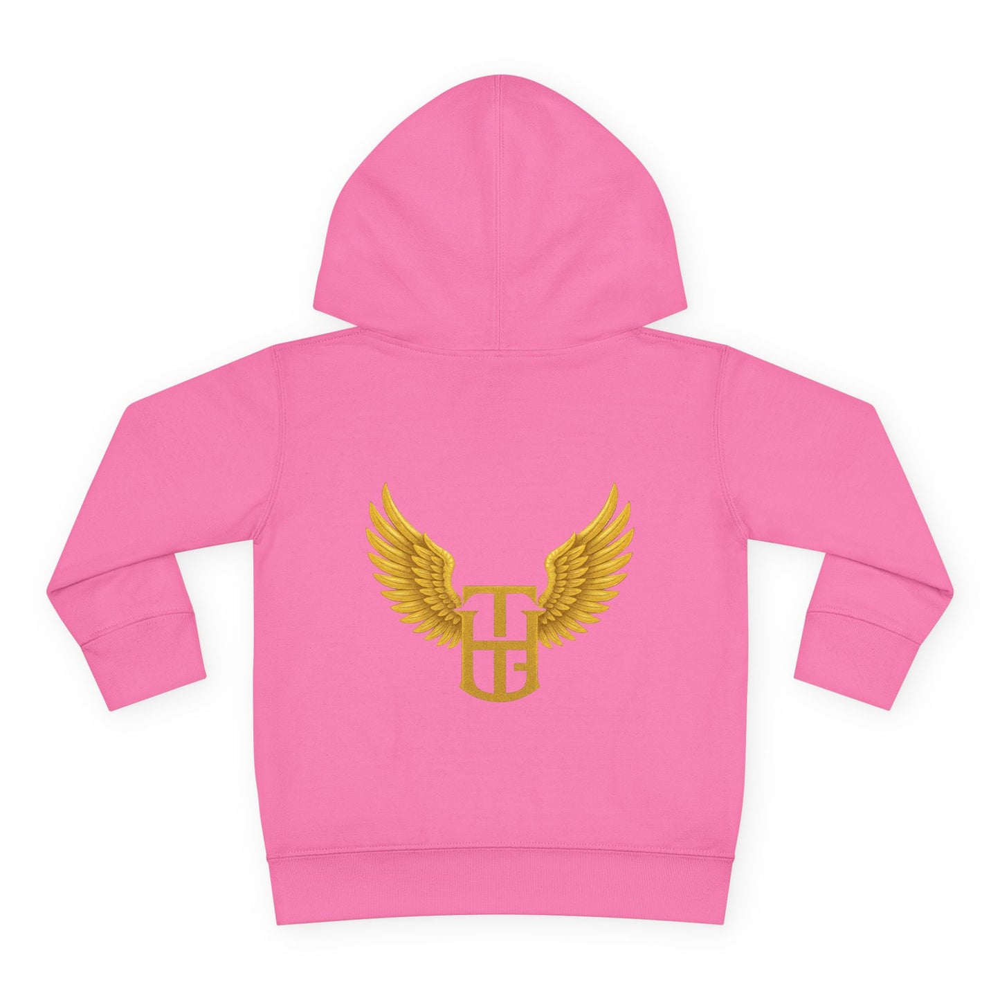 Toddler Hoodie - 'The Holy Garment' Gold Logo & Wings Pullover
