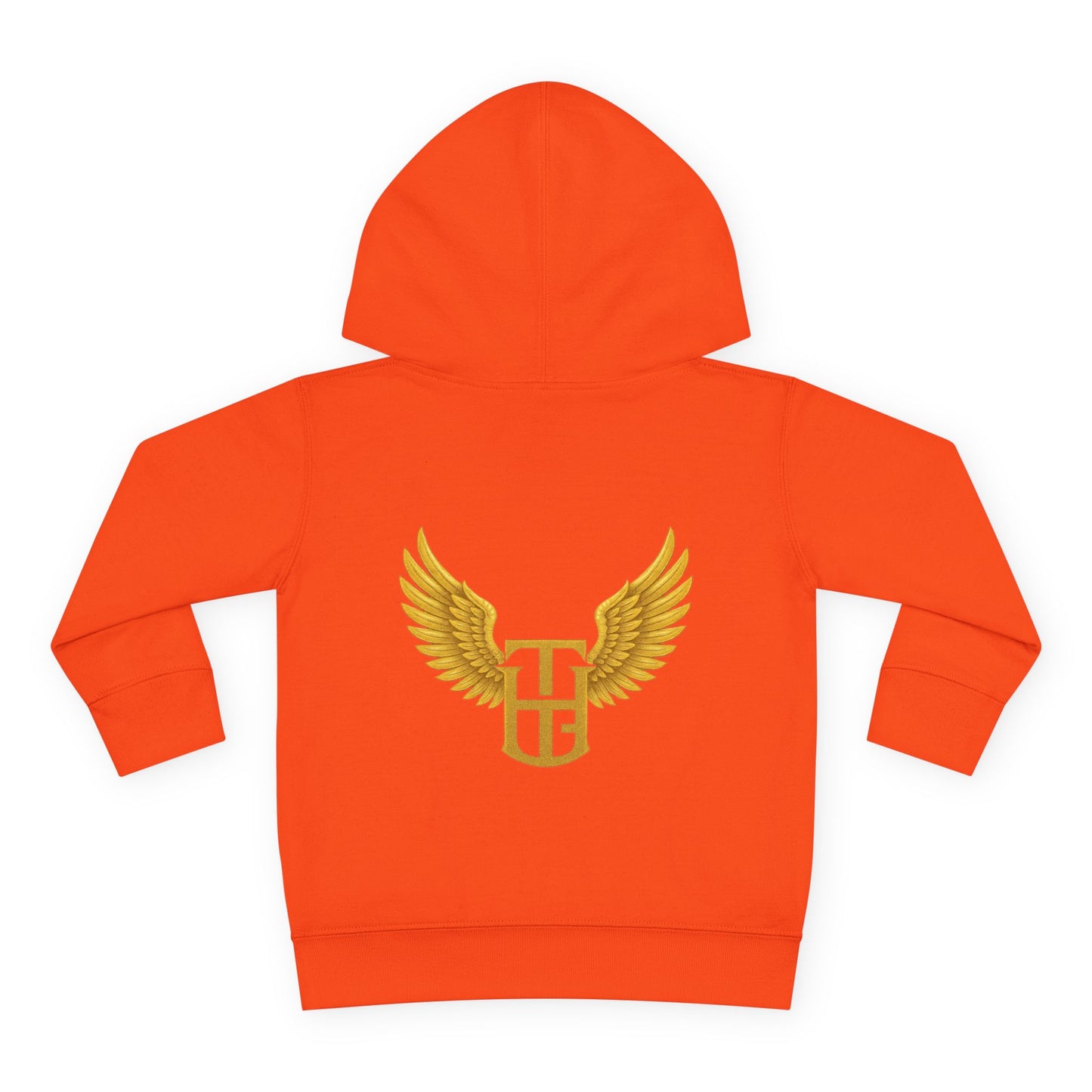 Toddler Hoodie - 'The Holy Garment' Gold Logo & Wings Pullover