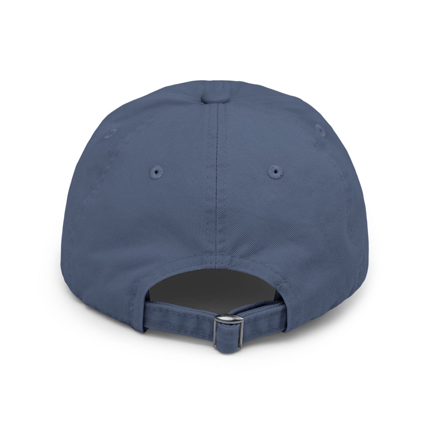 Distressed Wing Logo Cap — Gold Emblem Dad Hat